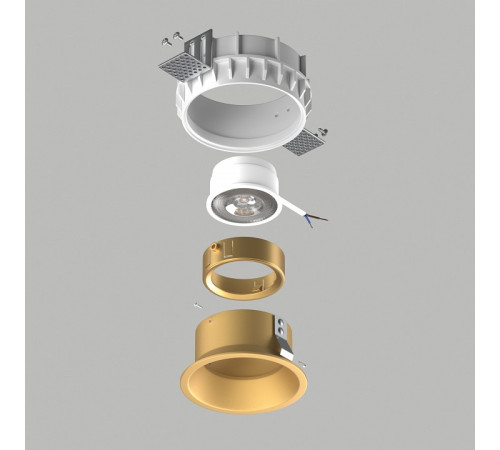 Встраиваемый светильник Lightstar Domino G214603GMOD