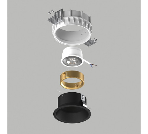 Встраиваемый светильник Lightstar Domino G214607GMOD