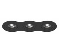 Встраиваемый светильник Lightstar Intero 16 triple round i637070707