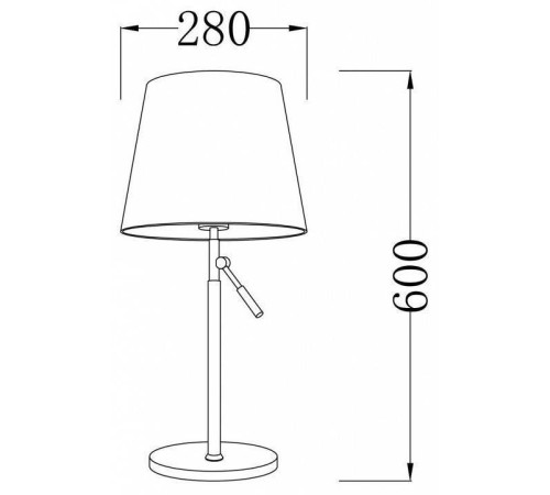 Настольная лампа декоративная Lucia Tucci Bristol 6 BRISTOL T895.1