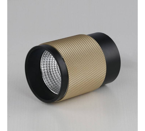 Накладной светильник iLedex Delta 1955-10W-3000K-36 BK+BR