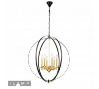 Подвесная люстра iLamp Element 9977-800 GL+BK