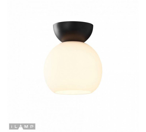 Накладной светильник iLamp Mono C6079-1 BK+WH