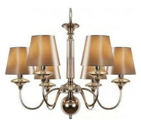Подвесная люстра iLamp Rolling P2406-6  Nickel