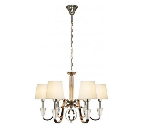 Подвесная люстра iLamp Alesti P2424-6 Nickel