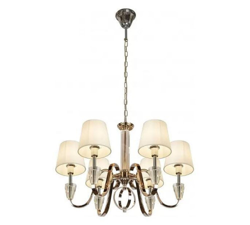 Подвесная люстра iLamp Alesti P2424-6 Nickel