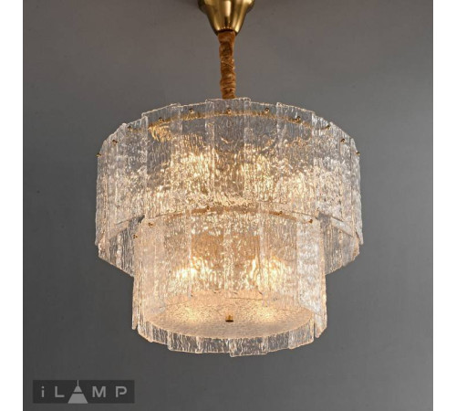 Подвесная люстра iLamp Manhattan P6315-D600 BR