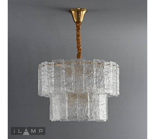 Подвесная люстра iLamp Manhattan P6315-D600 BR