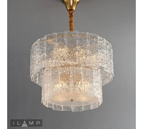 Подвесная люстра iLamp Manhattan P6315-D600 BR