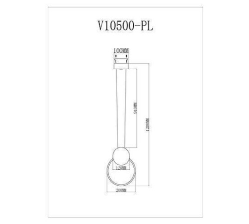Подвесной светильник Moderli Store V10500-PL