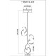 Подвесной светильник Moderli Mesa V10513-PL