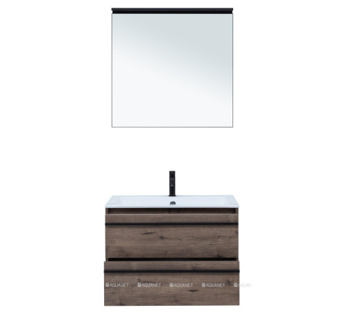 Набор мебели для ванной Aquanet Lino 80 Дуб Веллингтон 00271956
