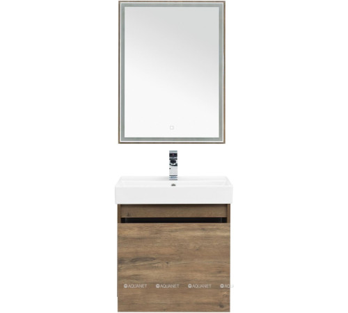 Набор мебели для ванной Aquanet Nova Lite 60 1+1 ящик дуб рустикальный 00254215
