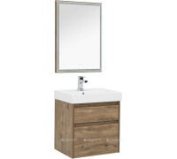 Набор мебели для ванной Aquanet Nova Lite 60 2 ящика дуб рустикальный 00254216