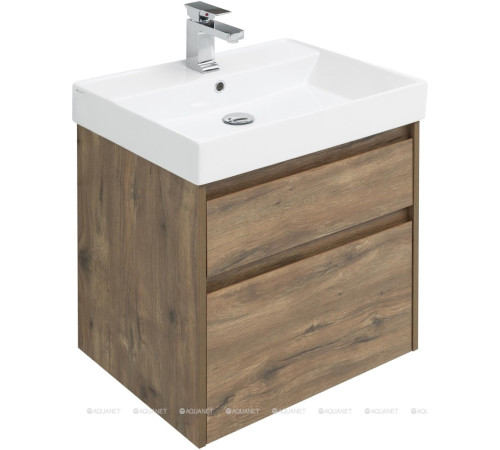 Набор мебели для ванной Aquanet Nova Lite 60 2 ящика дуб рустикальный 00254216