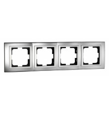 Рамка на 4 поста Mono Electric Chrome 106-410000-163