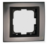 Рамка на 1 пост Mono Electric Chrome 106-420000-160