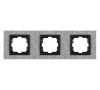 Рамка на 3 поста Mono Electric Style Granit 107-600000-162