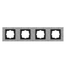 Рамка на 4 поста Mono Electric Style Granit 107-600000-163