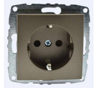 Розетка с заземлением, без рамки Mono Electric Despina / Larissa 500-002321-117