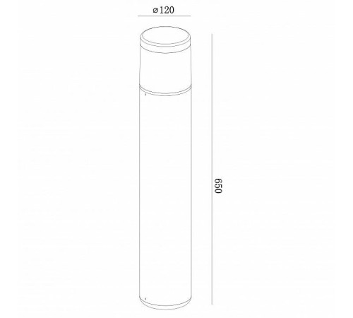 Наземный низкий светильник Mantra Chicago 8108
