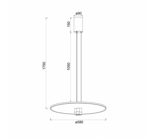 Подвесной светильник Mantra Nomada 8982