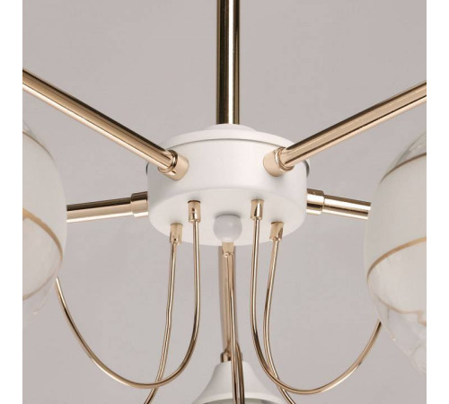 Люстра на штанге De City Альфа 16 324018805