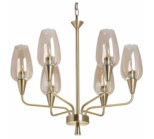 Подвесная люстра MW-Light Элла 20 6x60 Вт E14 483015606