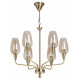 Подвесная люстра MW-Light Элла 20 6x60 Вт E14 483015606
