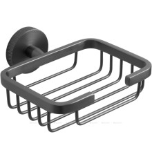 Мыльница металлическая Allen Brau PRIORITY латунь сталь графит брашированный 6.31004-MG