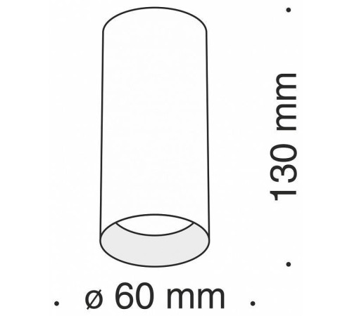 Накладной светильник Maytoni Focus C010CL-01B