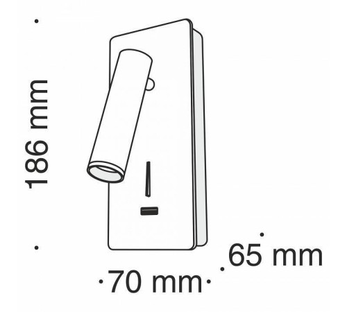 Бра Maytoni Mirax C041WL-L3B3K