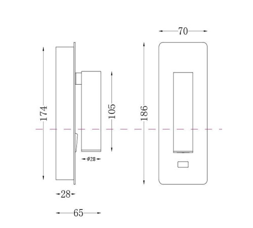 Бра Maytoni Mirax C041WL-L3W3K