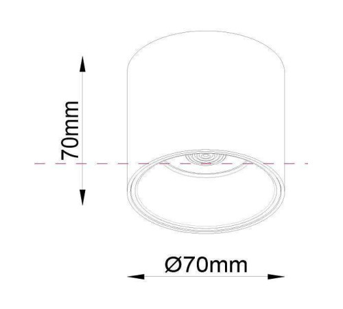 Накладной светильник Maytoni Alfa LED C064CL-L12W3K