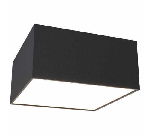 Накладной светильник Maytoni Zon LED 12 Вт 4000K черный квадратный C067CL-L12B4K