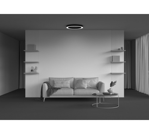 Накладной светильник Maytoni Lua C093CL-45W4K-B