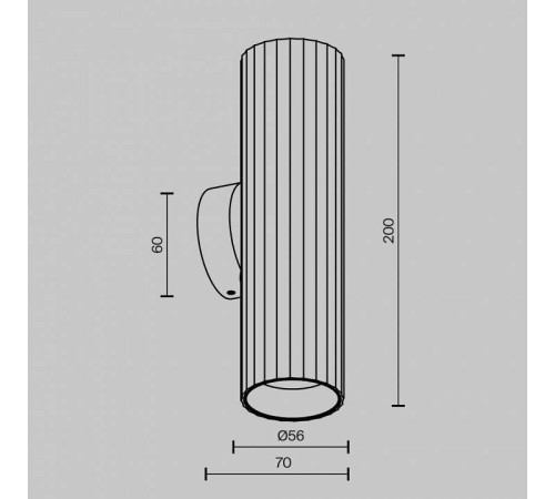 Бра Maytoni Calipso C106WL-02-GU10-B