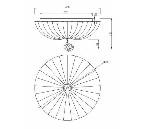 Накладной светильник Maytoni Sienna C216-CL-03-N