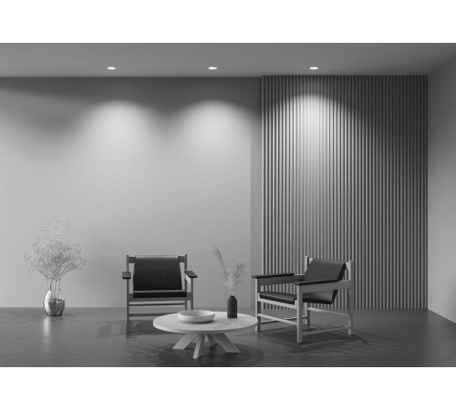 Встраиваемый светильник Maytoni Gyps Modern DL002-1-01-W-1