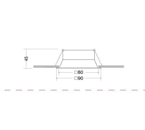 Встраиваемый светильник Maytoni Dot DL029-2-01W