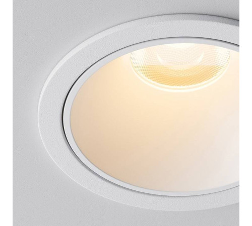 Встраиваемый светильник Maytoni Alfa LED DL043-01-10W2.7K-RD-W