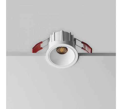 Встраиваемый светильник Maytoni Alfa LED DL043-01-10W2.7K-RD-W