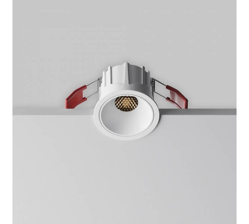 Встраиваемый светильник Maytoni Alfa LED DL043-01-10W3K-RD-W-1