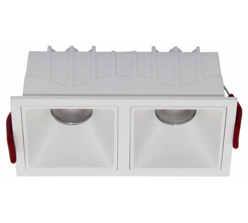 Встраиваемый светильник Maytoni Alfa DL043-02-10W3K-D-SQ-W