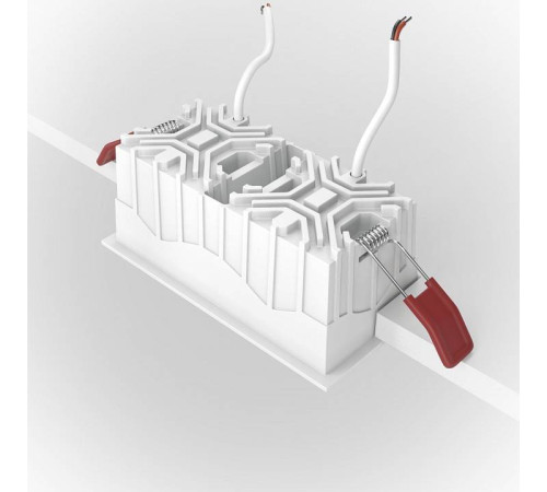 Встраиваемый светильник Maytoni Alfa DL043-02-10W3K-D-SQ-W