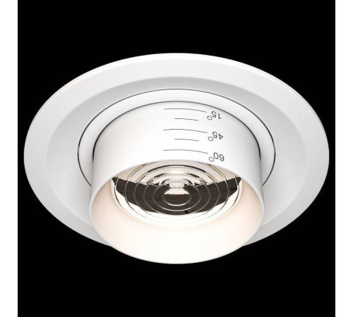 Встраиваемый светильник Maytoni Elem 15 Вт 3000 К белый DL052-L15W3K