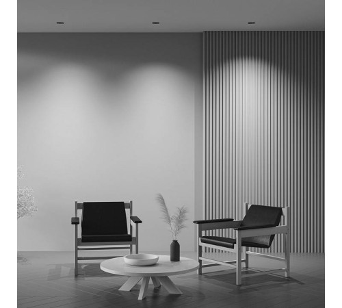 Встраиваемый светильник Maytoni Wise DL057-10W3K-B