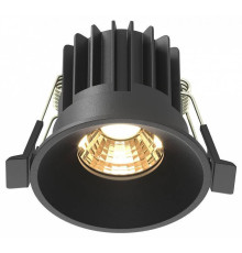 Встраиваемый светильник Maytoni Round DL058-7W2.7K-B