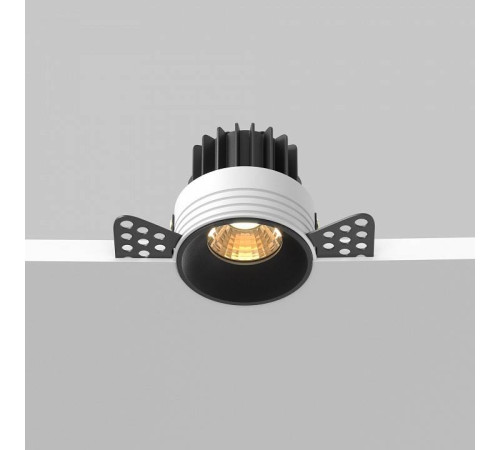 Встраиваемый светильник Maytoni Round DL058-7W2.7K-TRS-B