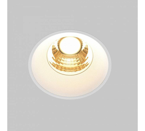 Встраиваемый светильник Maytoni Round DL058-7W2.7K-TRS-W